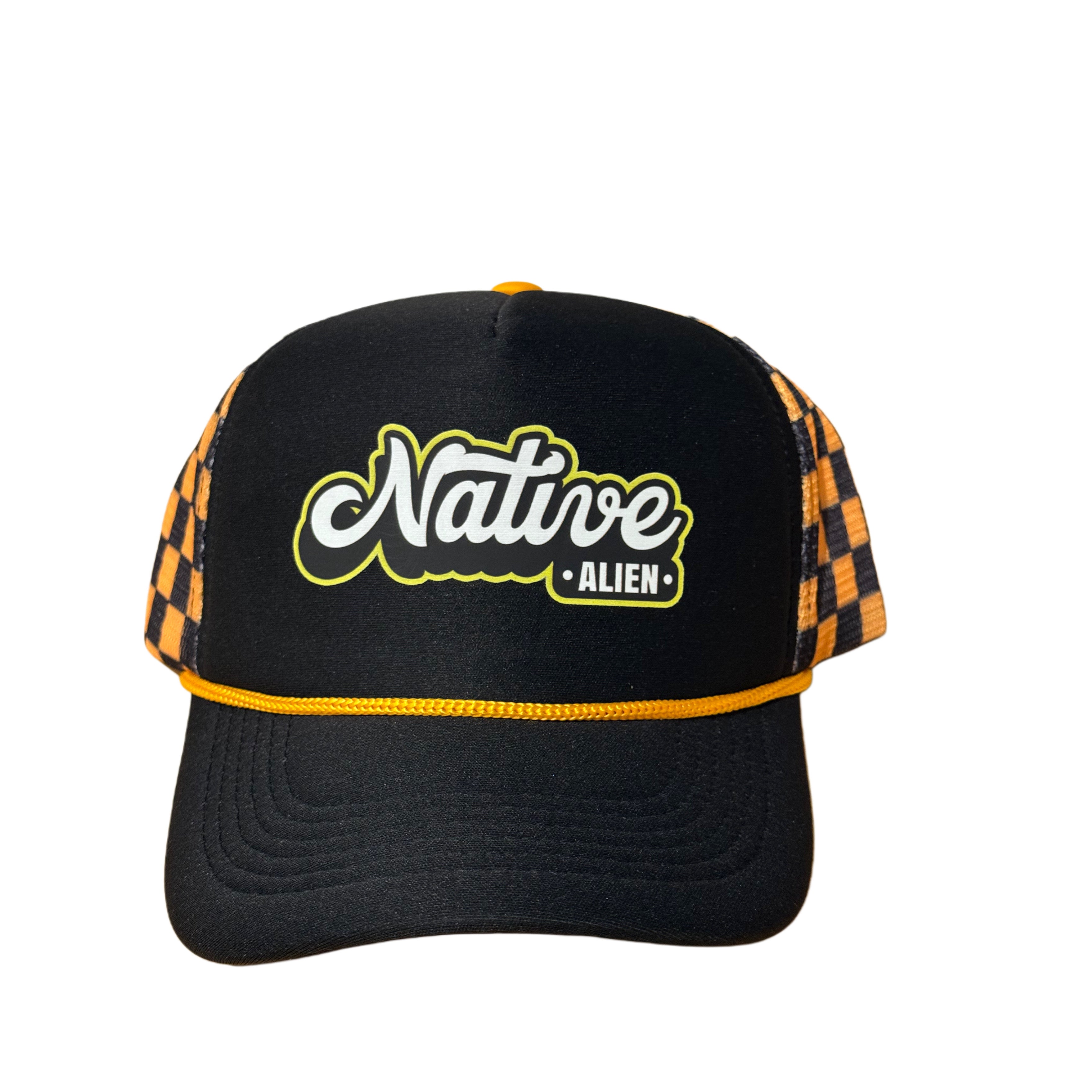 NATIVE ALIEN ARTIFACT TRUCKER HAT
