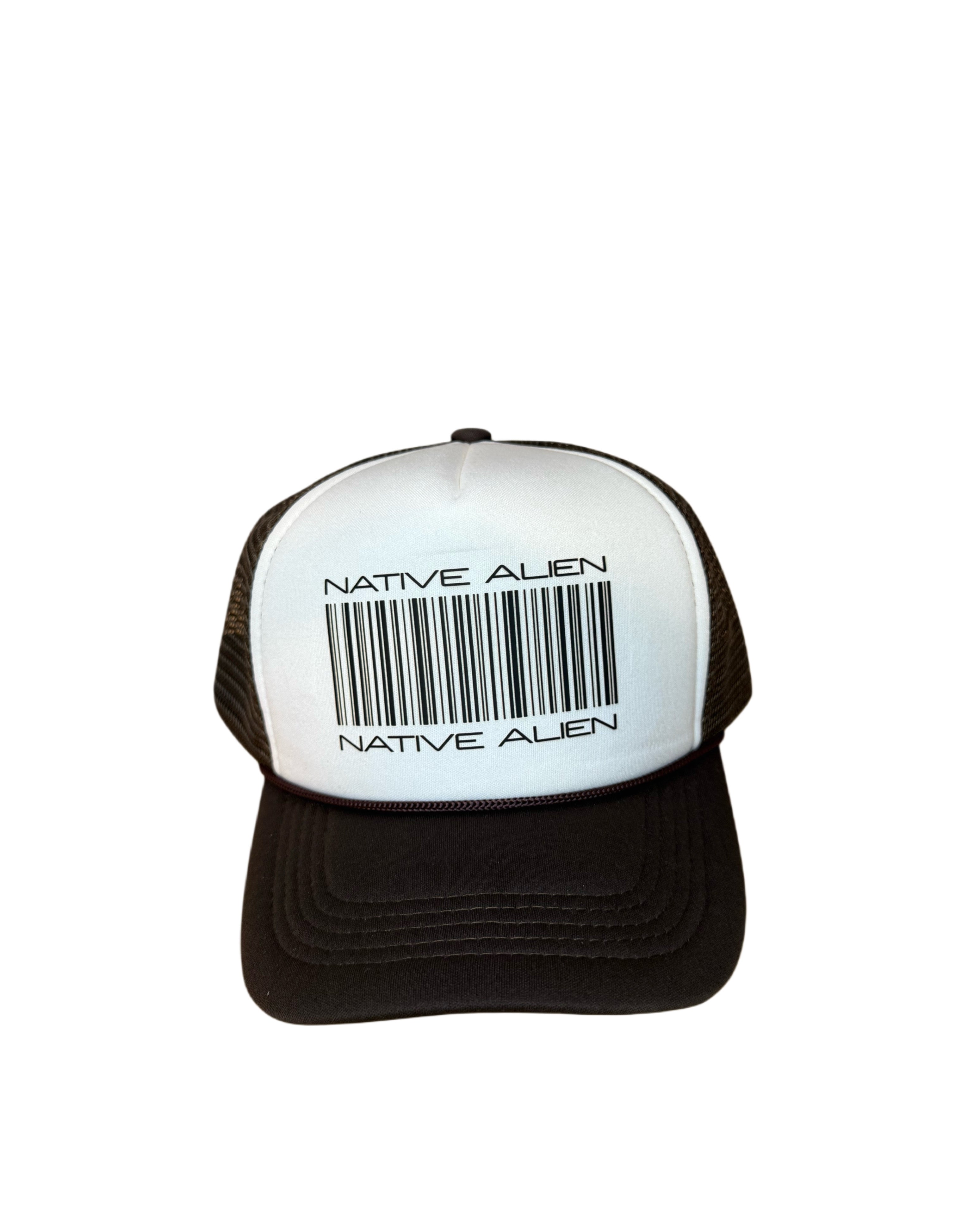 NATIVE ALIEN BAR CODE 5TRUCKER HAT