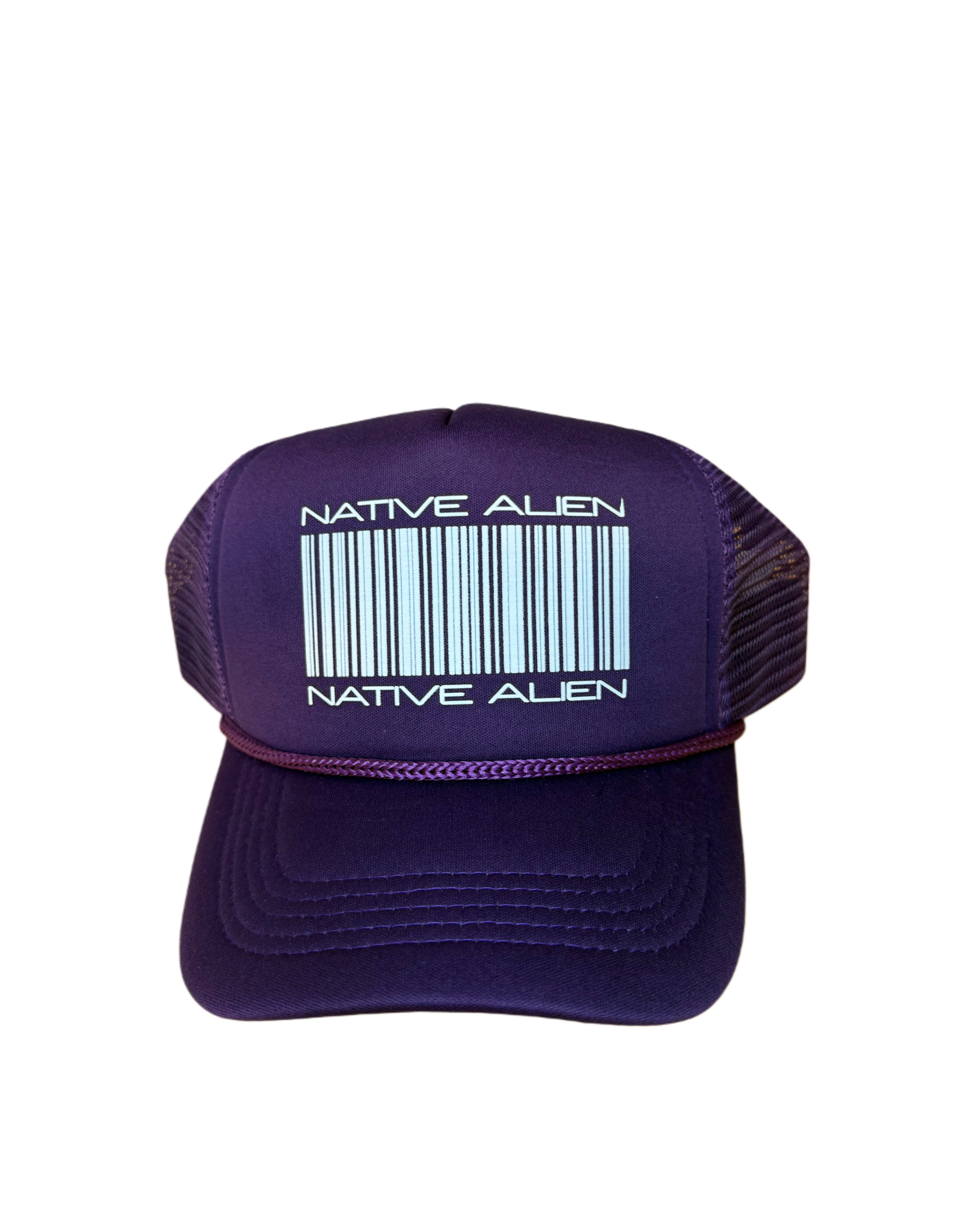NATIVE ALIEN BAR CODE 5TRUCKER HAT